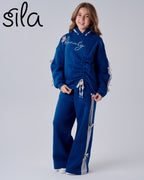 Beauty Hoodie Set Navy Blue